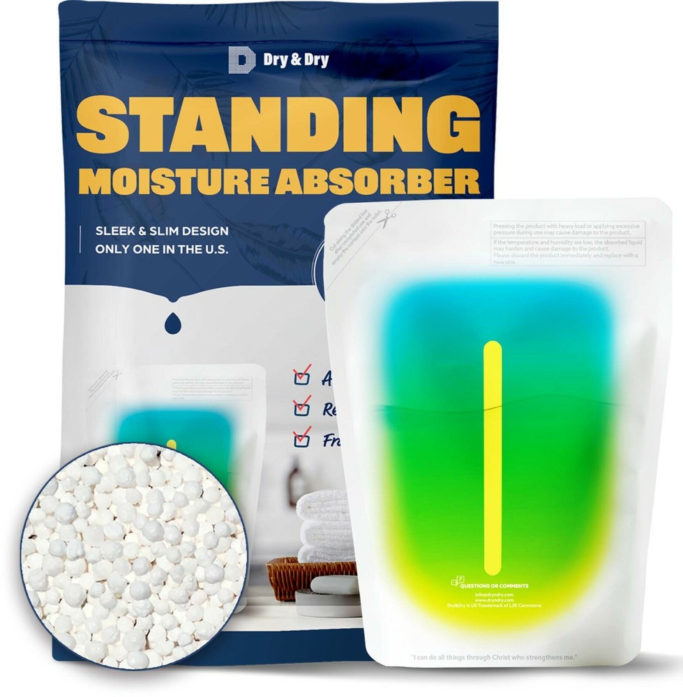 "Dry & Dry" Premium Standing Moisture Absorbers