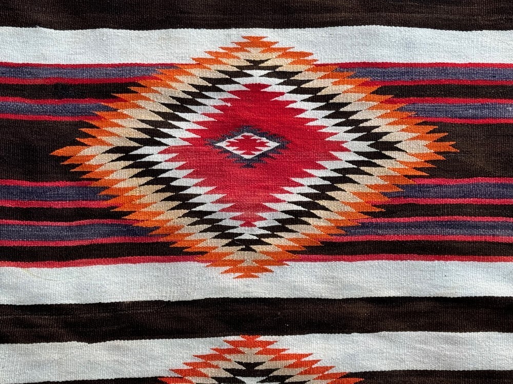 Navajo Third Phase Chiefs Blanket - Transitional Period