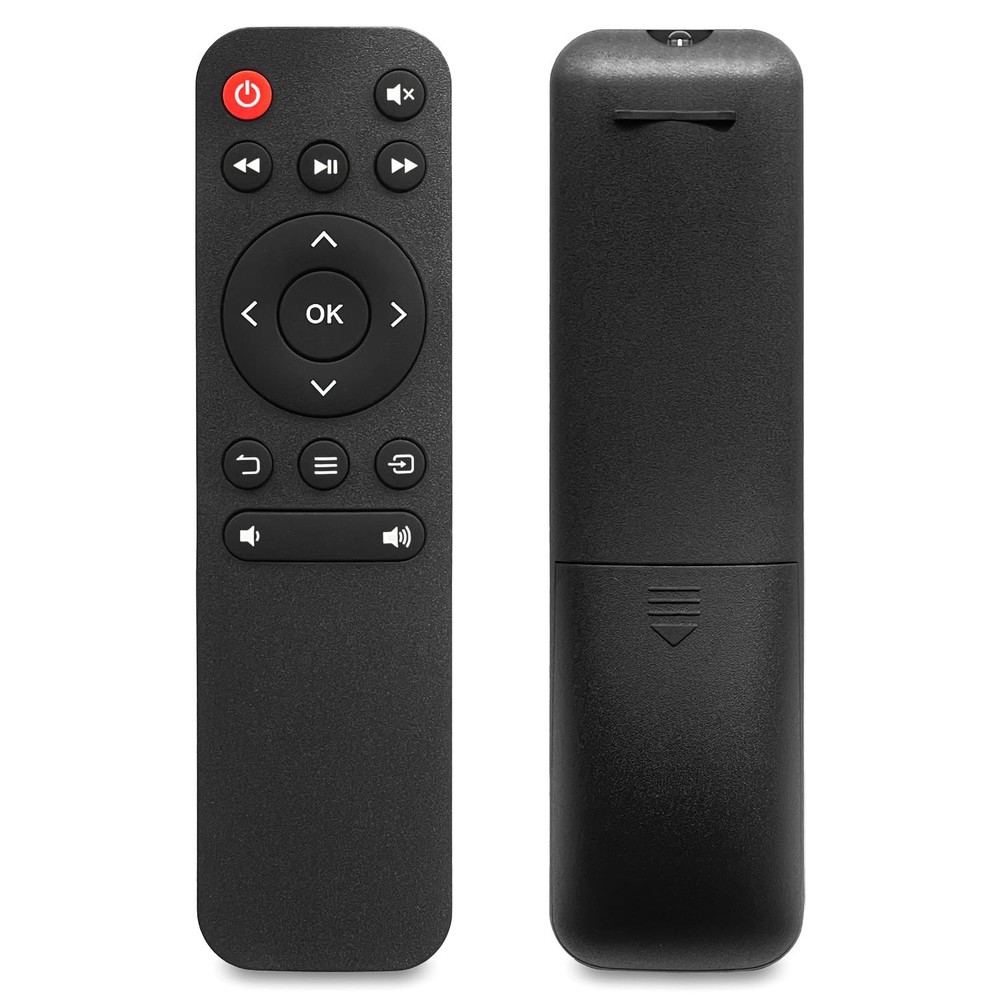HODSEUKIN Replacement Remote for Mini Projector,Compatible with ELEPHAS Black
