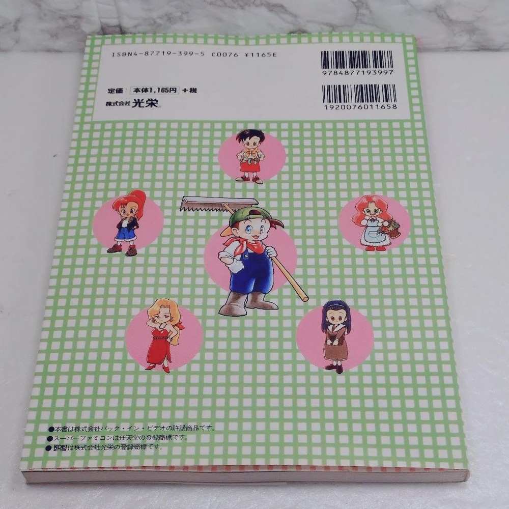 [Good condition] Harvest Moon Hyper Guidebook