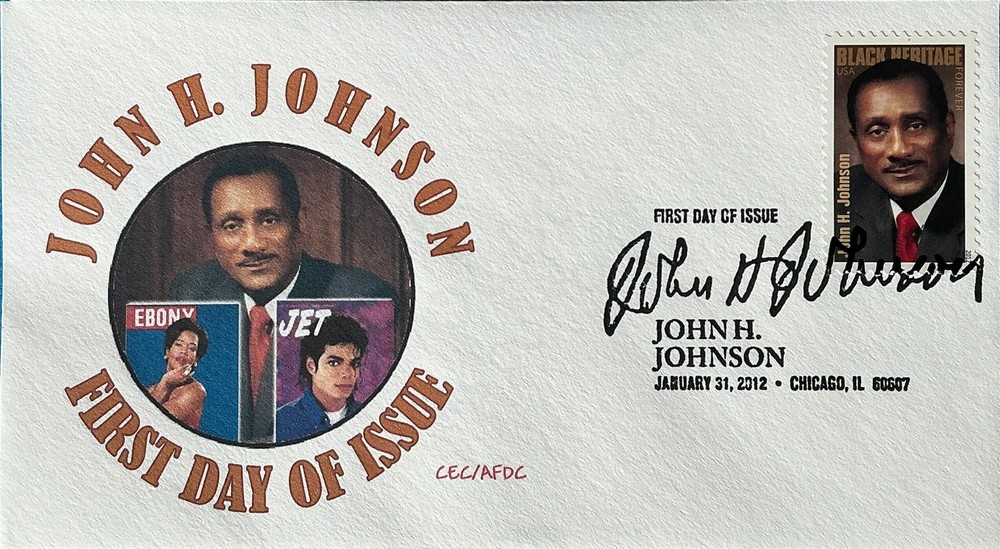 AFDCS 4624 John H. Johnson Jet Ebony Magazines