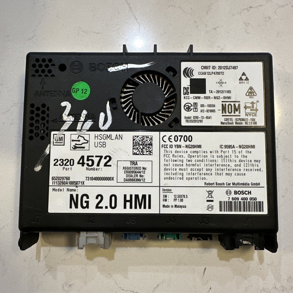 2014-2015 GM HUMAN MACHINE INTERFACE HMI MODULE OEM *UNLOCK EXTRA FEE* 23204572