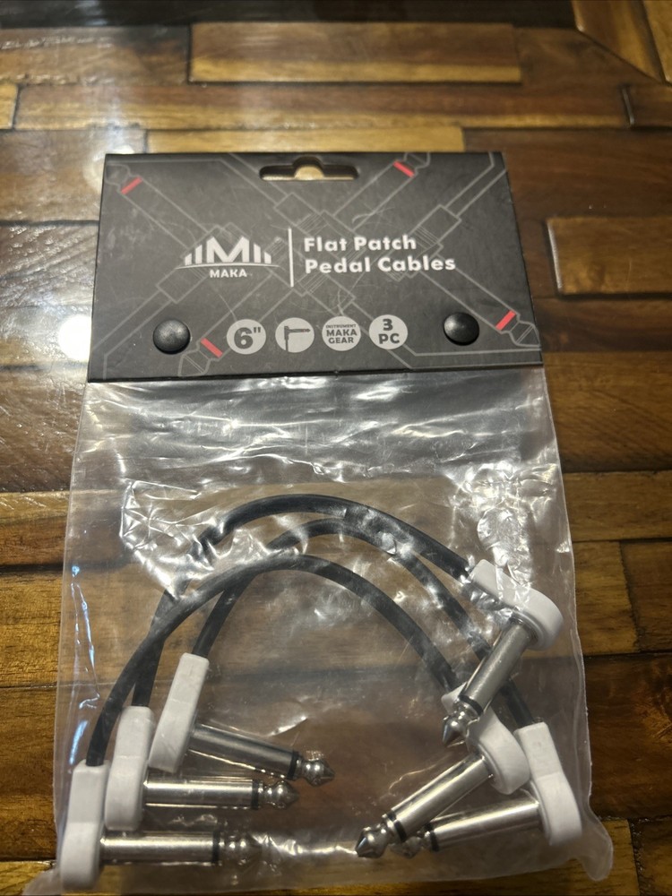 Flat Patch Pedal Cables