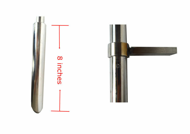 38mm Soil Probe Sampler with Sample Ejector StainlessSteel Gator Probe Step Tube