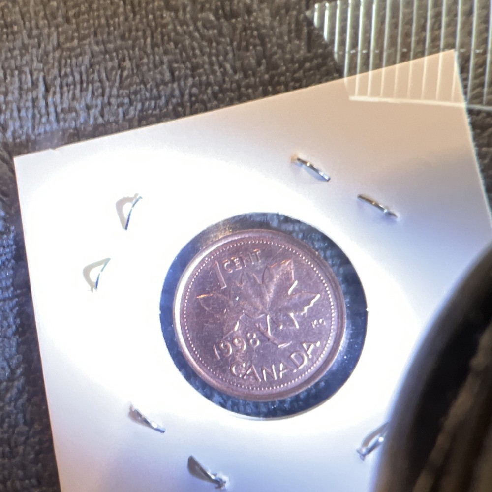 1998 Canadian Leaf Penny