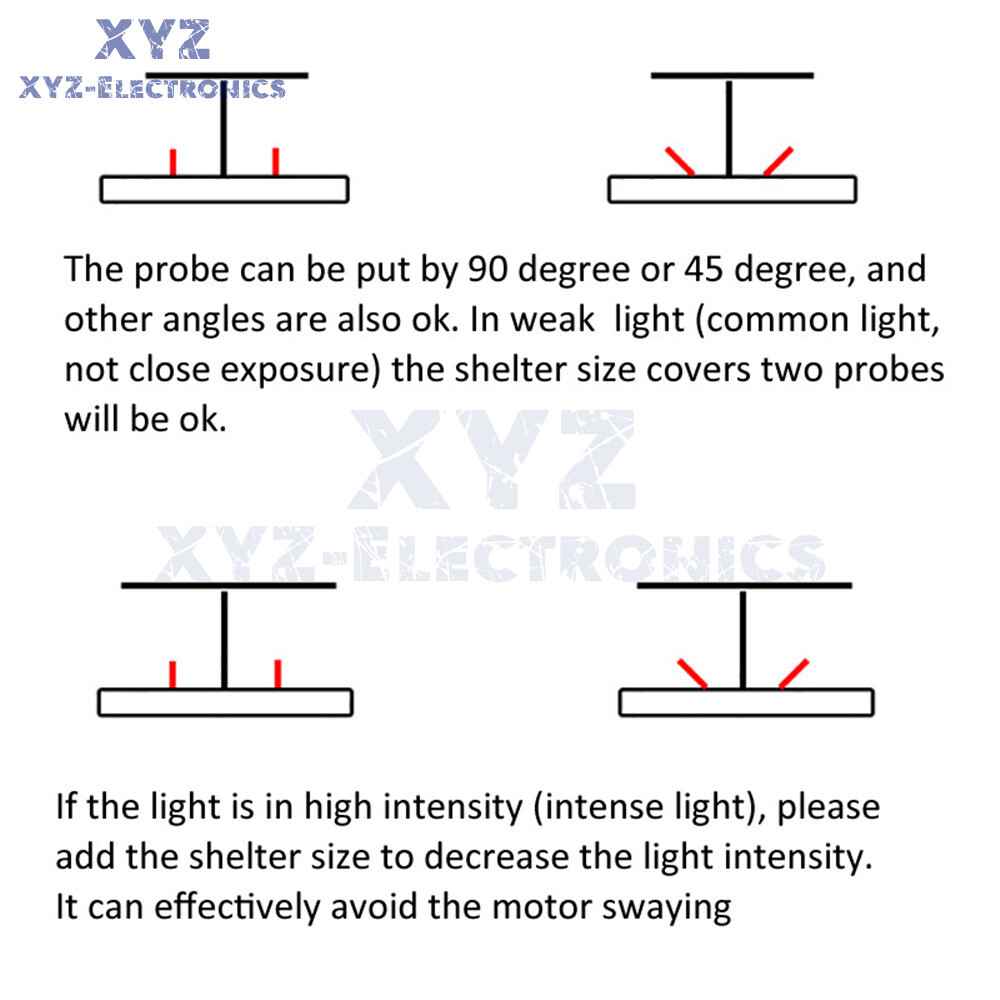 5V Solar Energy Panel Tracking Sensor Module Automatic Circuit Board Single Axis