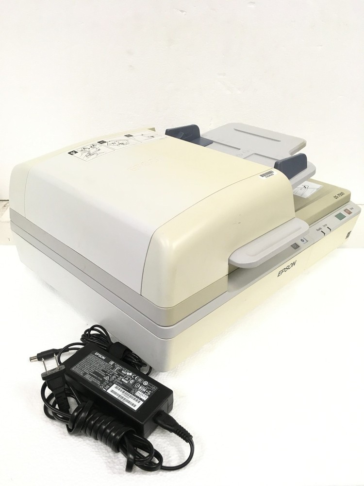 Epson WorkForce DS-7500 J311A Document Scanner w/Adapter, 6K Scan Count, WORKS