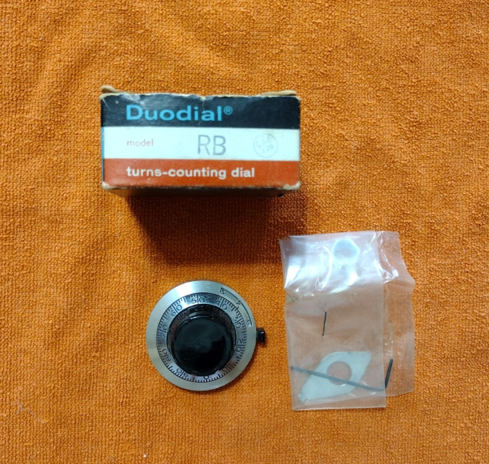 New Duodial Model RB turns-counting dial