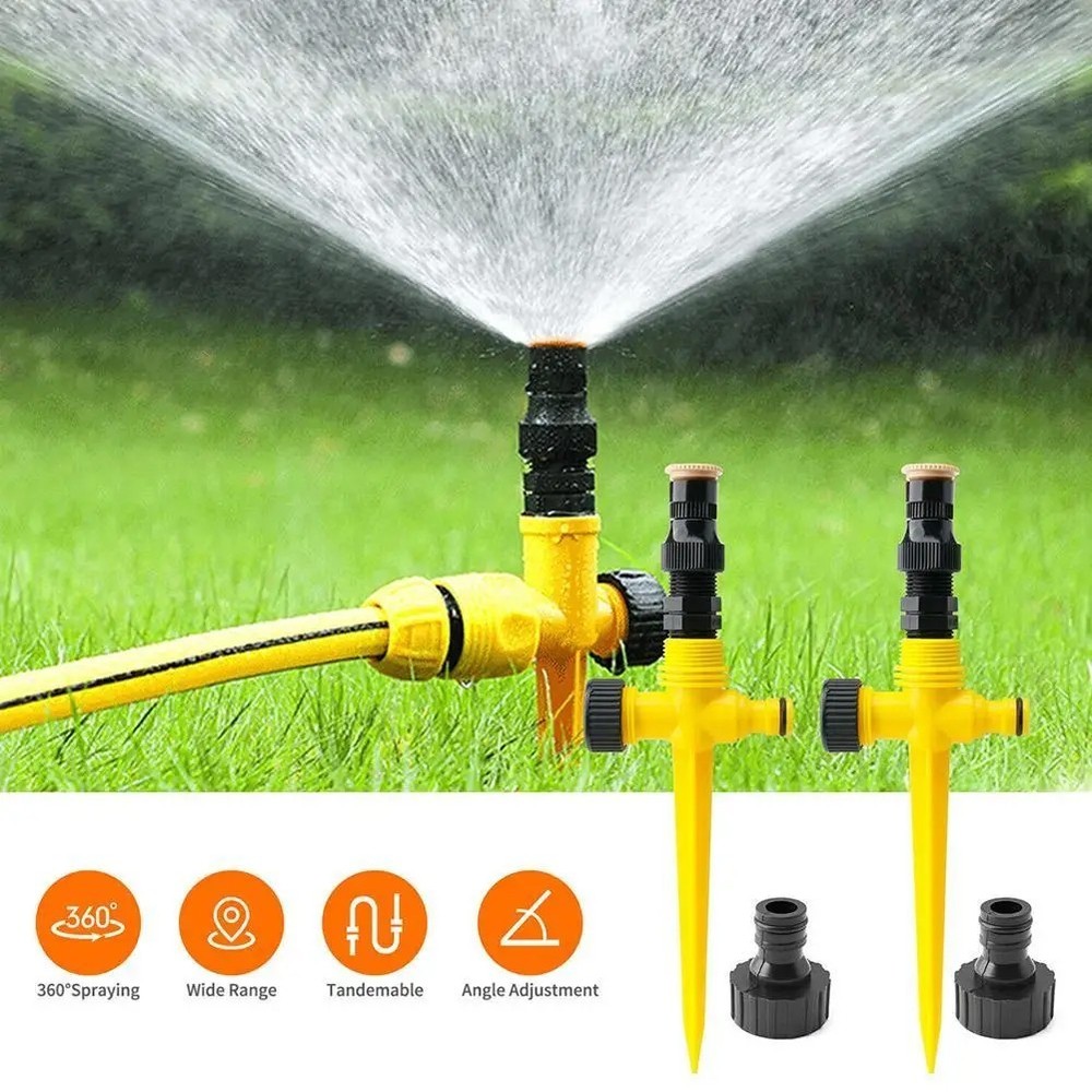 Automatic Operation Gardening Sprinkler with Customizable Spray Radius Options