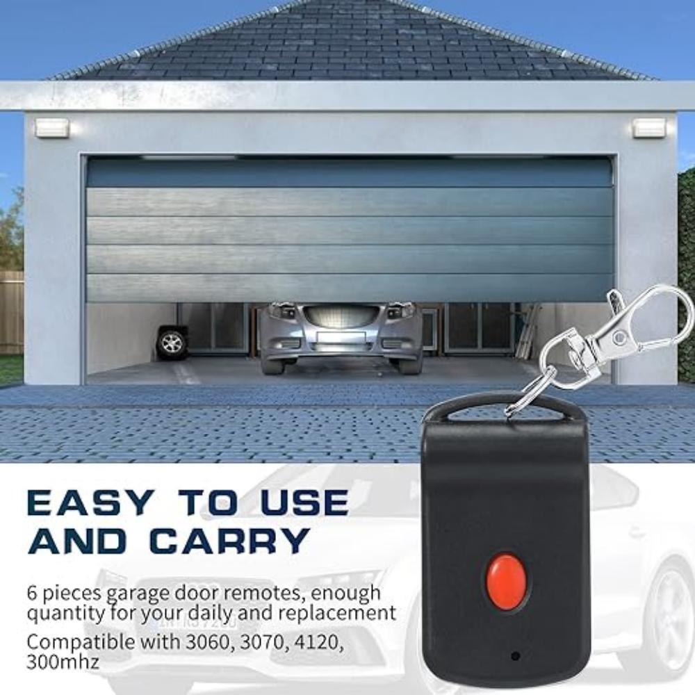 1/2 For 3089 Multi-Code Linear MCS308911 300mhz Black Remote Multicode 308911