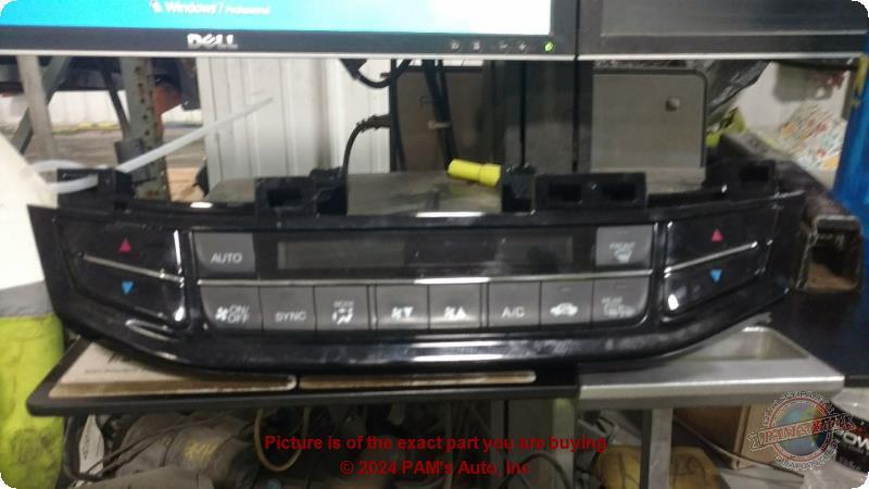 Used A/C Selector Switch fits: 2016 Honda Accord automatic temperature control U
