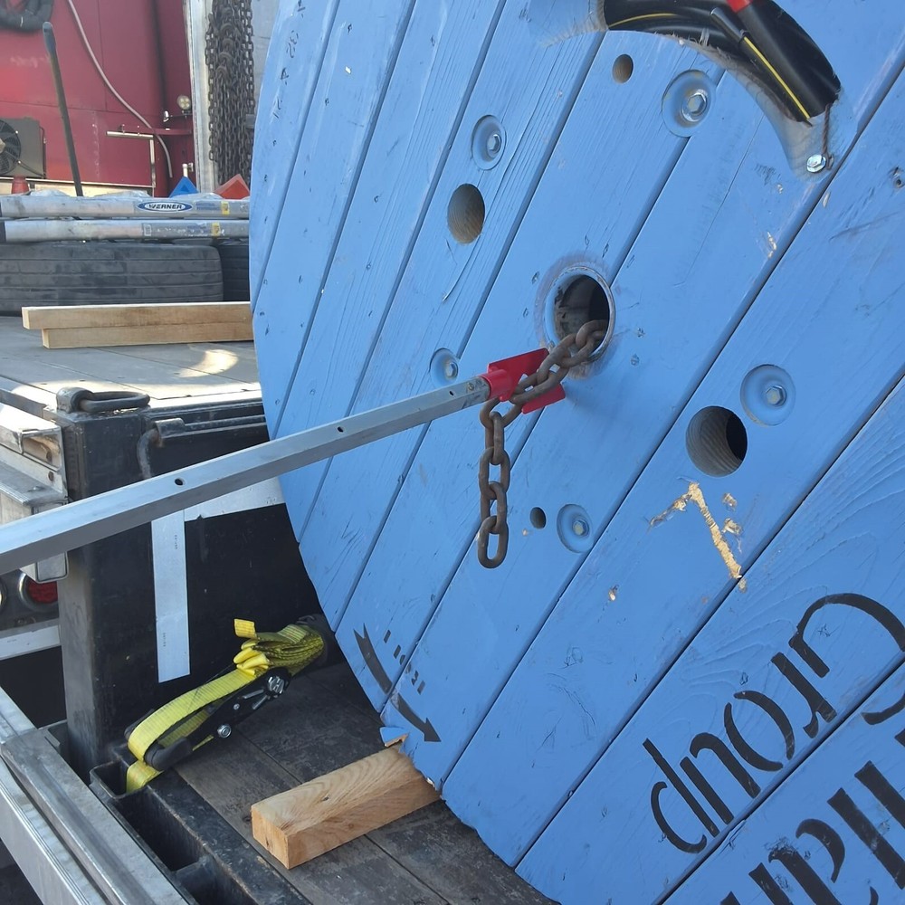 Flatbed Cargo Chains Placement Tool