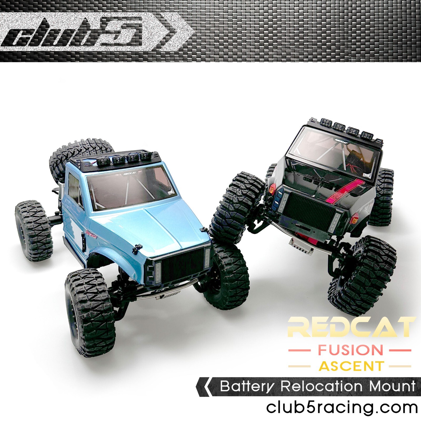 Battery Relocation Mount for Redcat Fusion