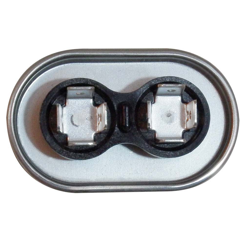 USA Oval Run Capacitor 7.5 uf MFD 370 VAC replaces GE Genteq 97F9001