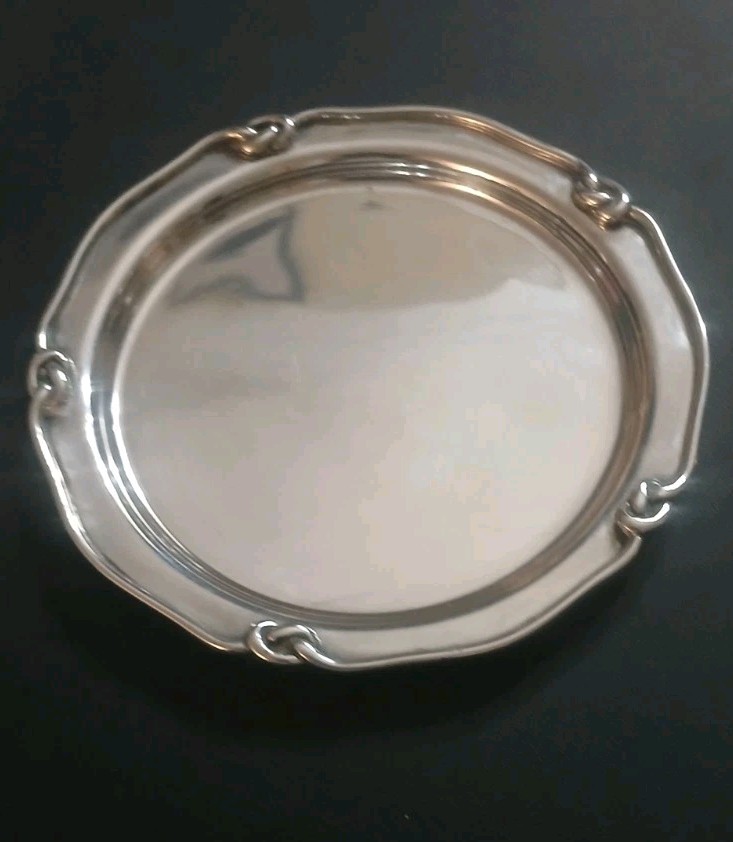 Antique German Sterling Silver Koch Bergfeld and Breman Small Tray Hallmarked