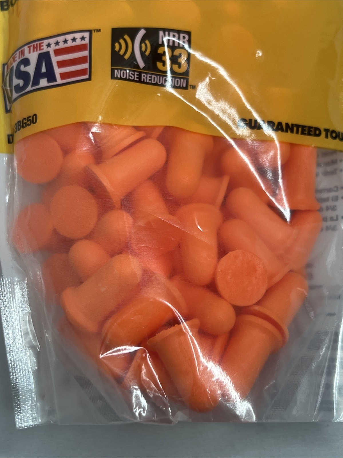 DeWalt Foam Earplugs 50 Pairs NRR 33 Made In Usa New