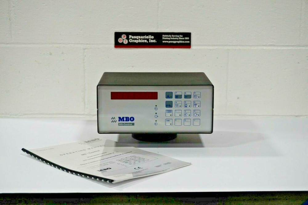 Used MBO Batch Counter MS Control