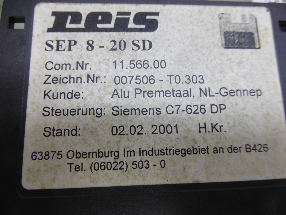 reis SEP 8 - 20 SD