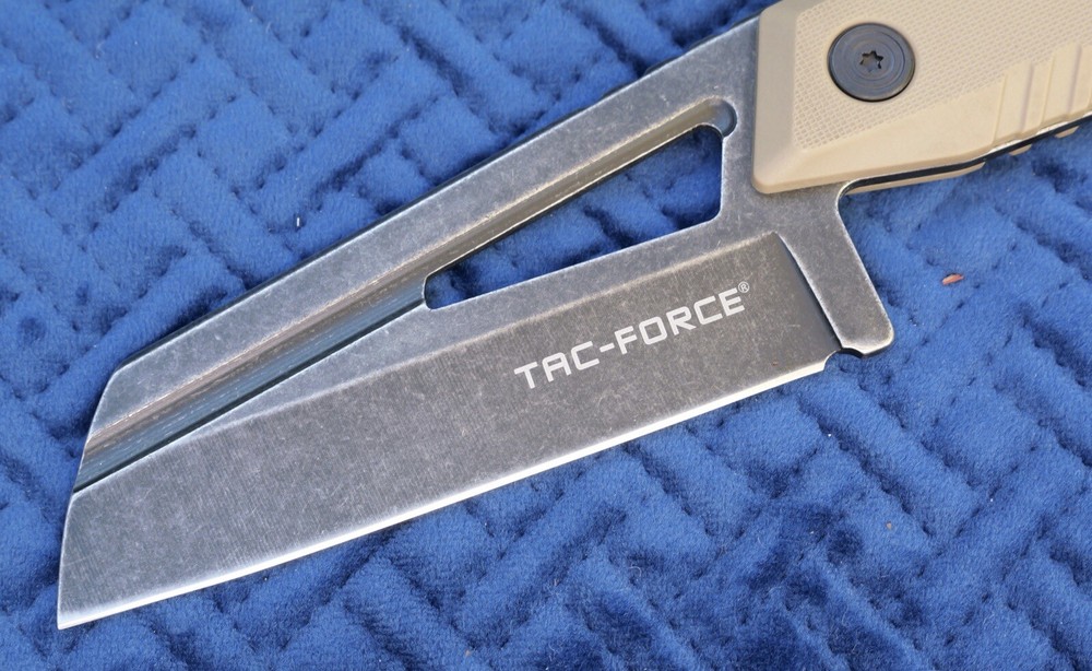 8.5” Fixed Blade Boot Knife Desert Tan Modern Sci Fi Storm Trooper Wharncliffe