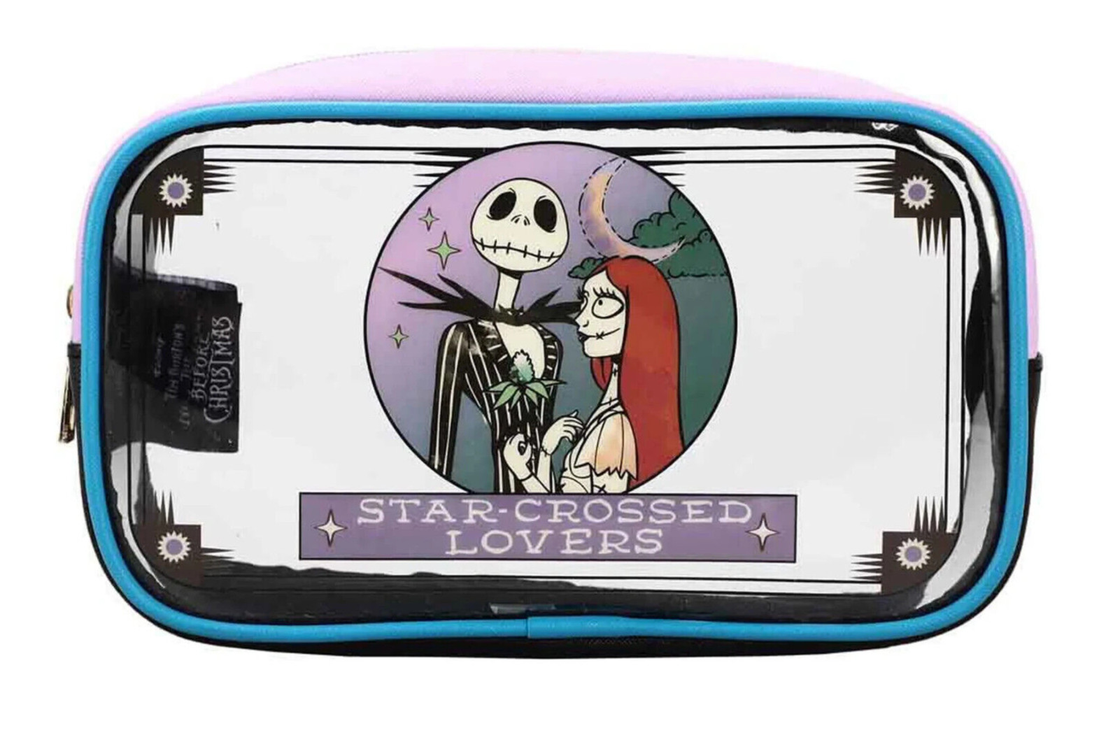 The Nightmare Before Christmas 3pc Mystic Opulence Cosmetic Bag - NEW with Tags