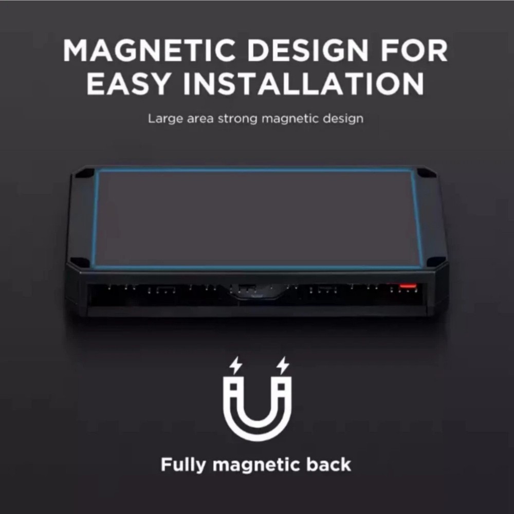 ARGB PWM Fan Controller Hub 9 Ports Remote Control for Computer PC Lighting