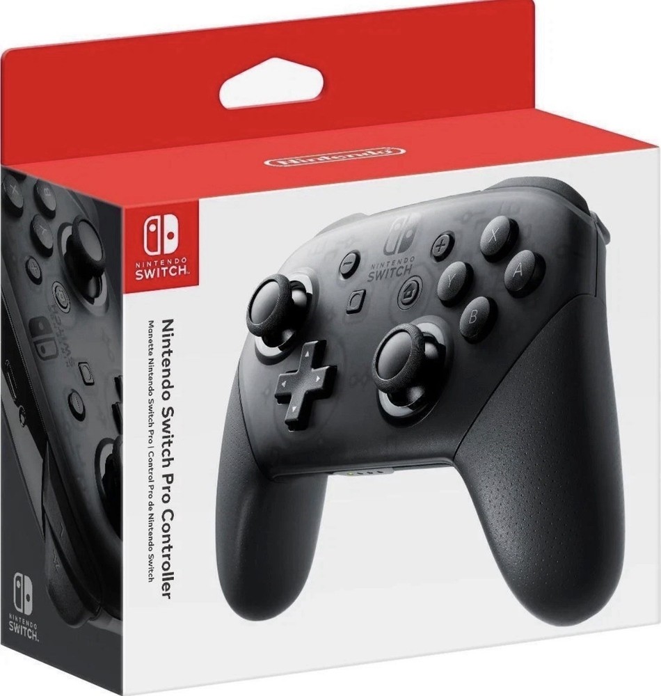 New Pro Wireless Controller for Nintendo Switch - Black NFC Full Function NEW