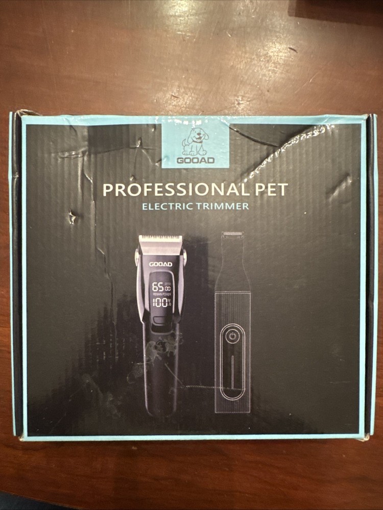 GOOAD Professional Pet Electric Trimmer Six Adjustable Guide Combs Dog Grooming