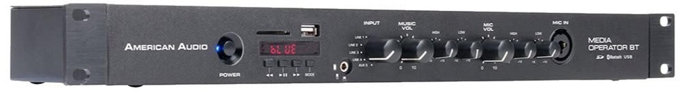 ADJ Products Media Operator BT MP3, Bluetooth, SD Card
