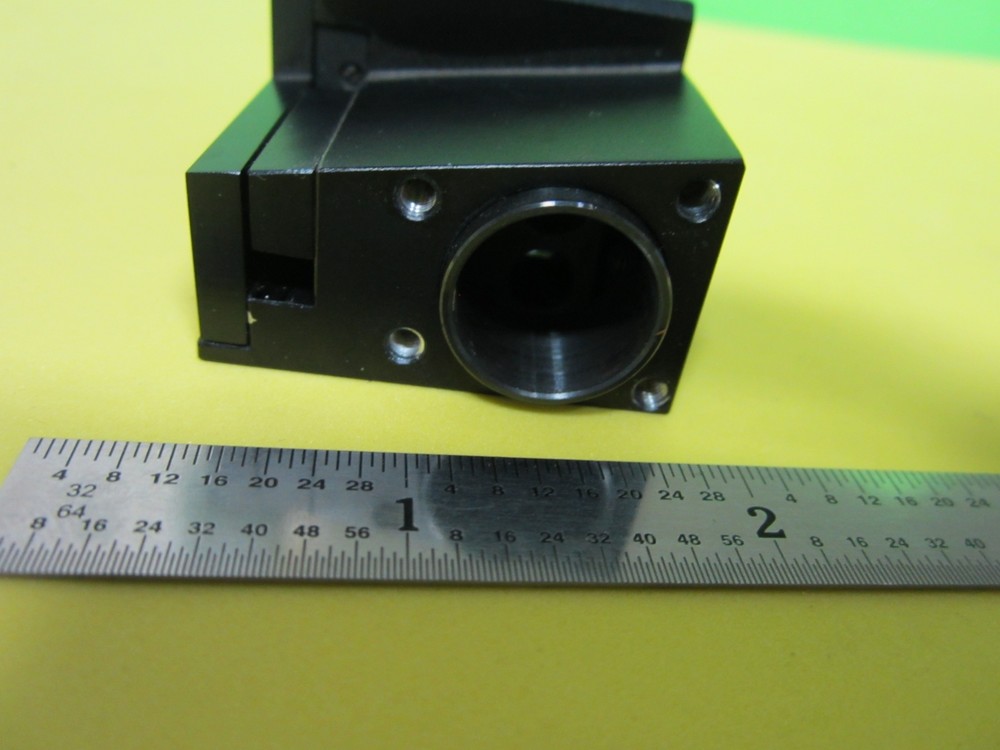 MICROSCOPE PART LEITZ GERMANY INSERT SLIDE LASER OPTICS ?? BIN#E5-01