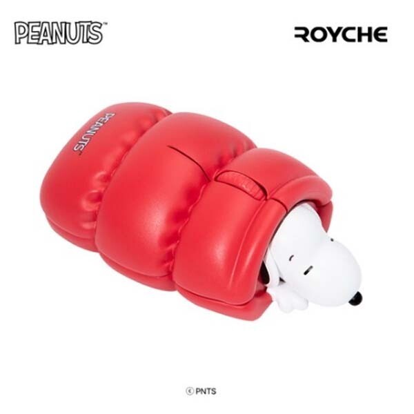 PEANUTS Snoopy Figure Bluetooth + 2.4Ghz Wireless Mouse