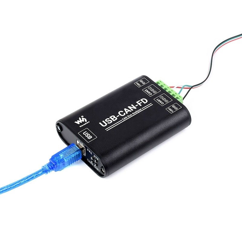 Waveshare USB-CAN-FD CAN Bus Analyzer USB to CAN Adapter Support CAN2.0A/B #HOT