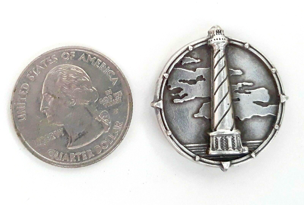 Lighthouse - Ocean, Seaside , Concho / Conchos Approx. 1 1/8" Five Count