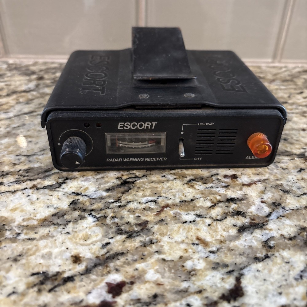 Escort Cincinnati Microwave Radar Warning Receiver Detector Vintage - UNTESTED!