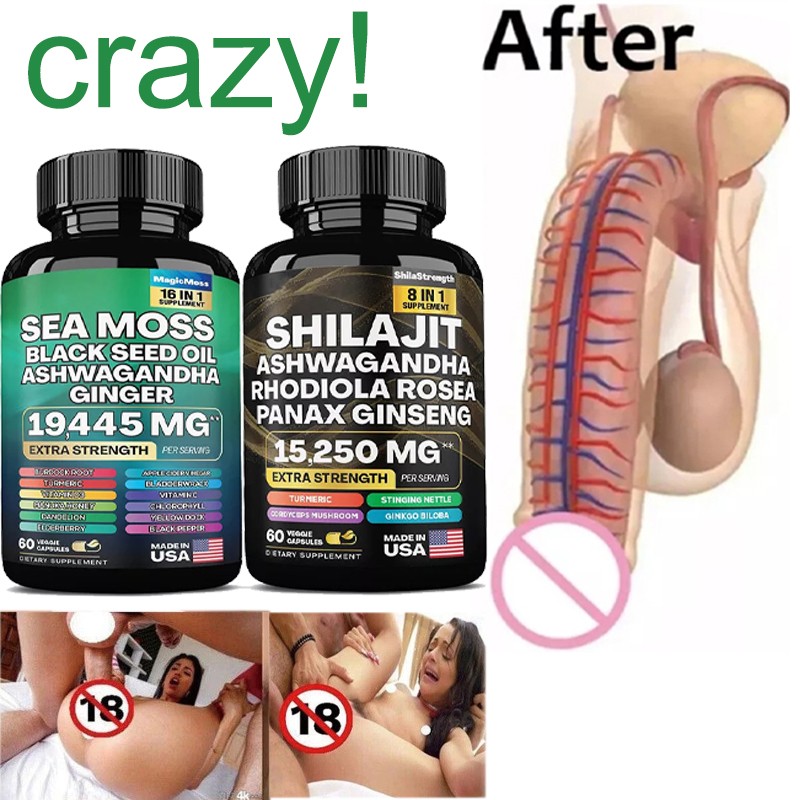 Dynamic Vitality Bundle - Sea Moss Multivitamin & Shilajit Power Combo