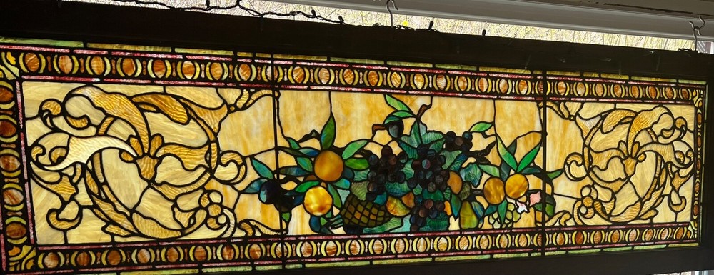 Lafarge quality plated stained glass window