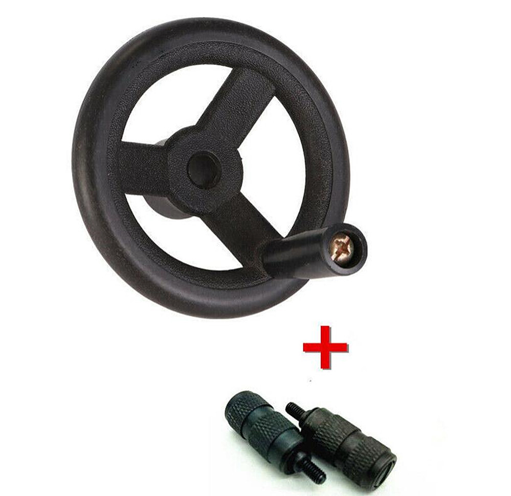 Milling Machine MP6210 Feed Plastic Hand Wheel & 2x Reverse Knob CNC Mill Tool