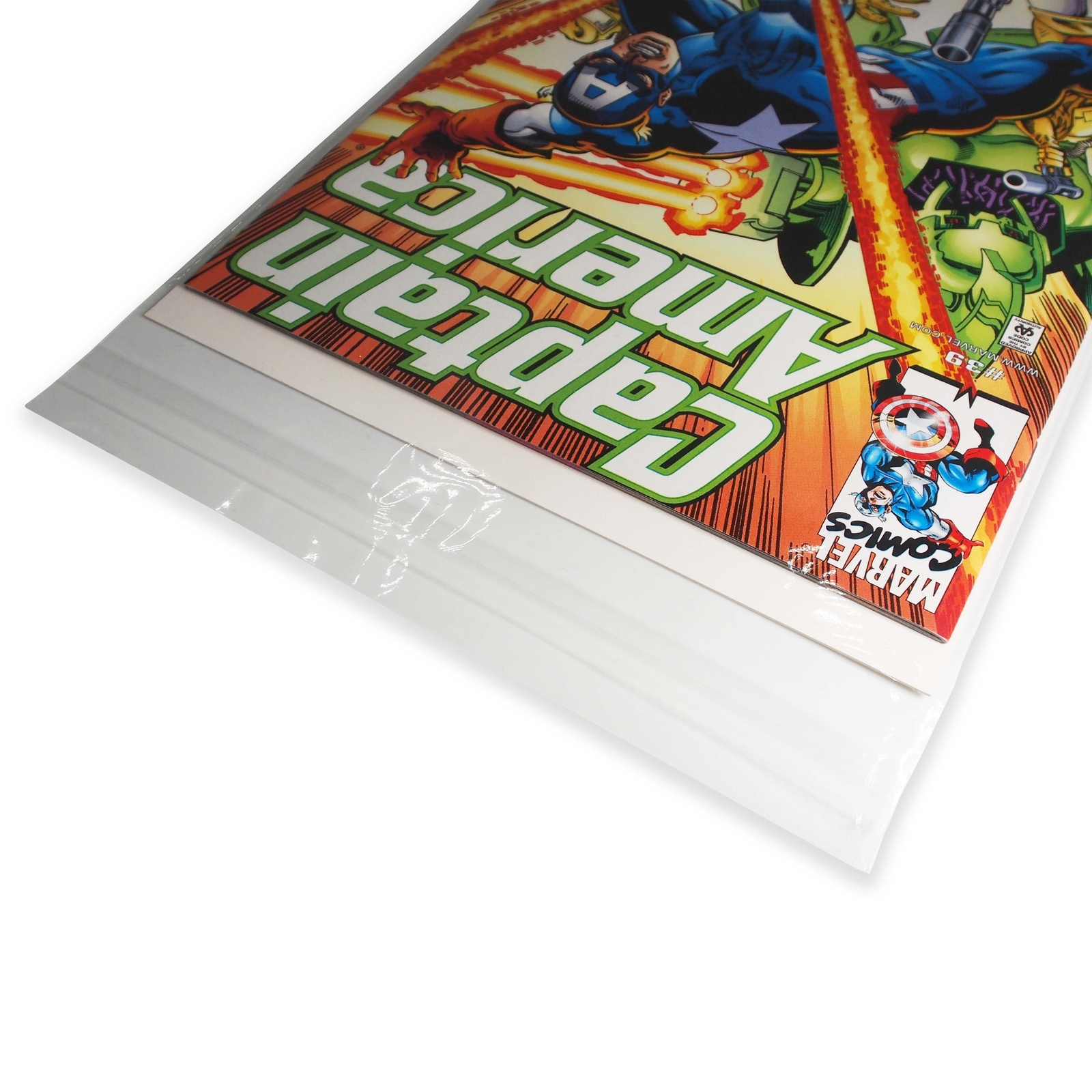 N'icePackaging - 200 Qty Protective Comic Book Sleeves - Super Clear OPP...