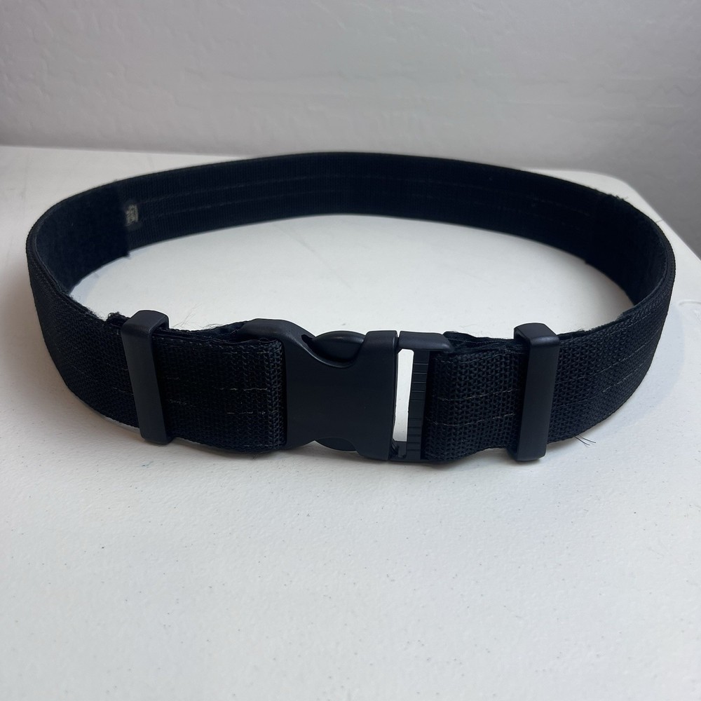 Uncle Mike's Outer Duty Belt Medium Tight Weave Hook & Loop Black 2”