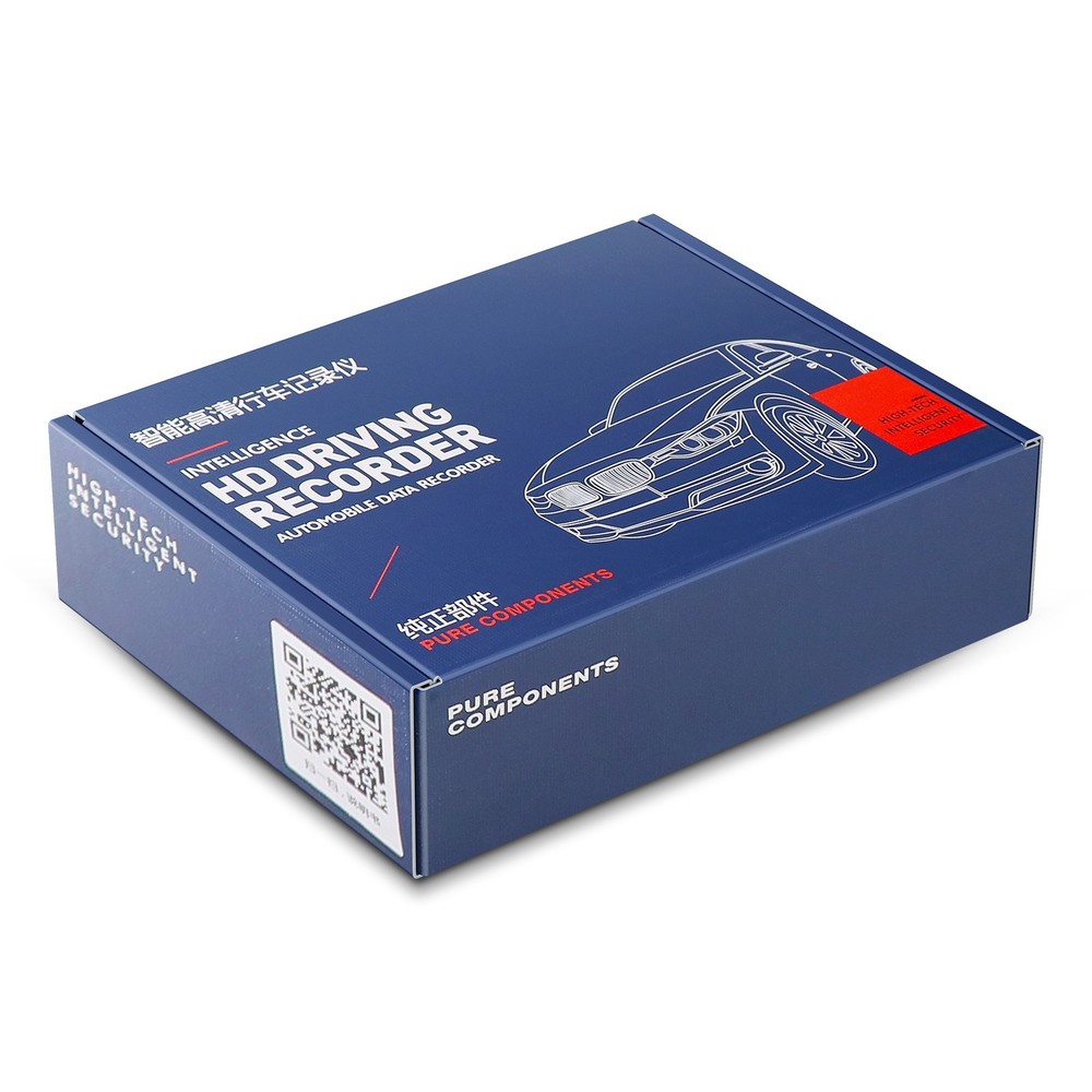 720P Car DVR Dash Cam G-Sensor Front and Inside Camera Video Recorder