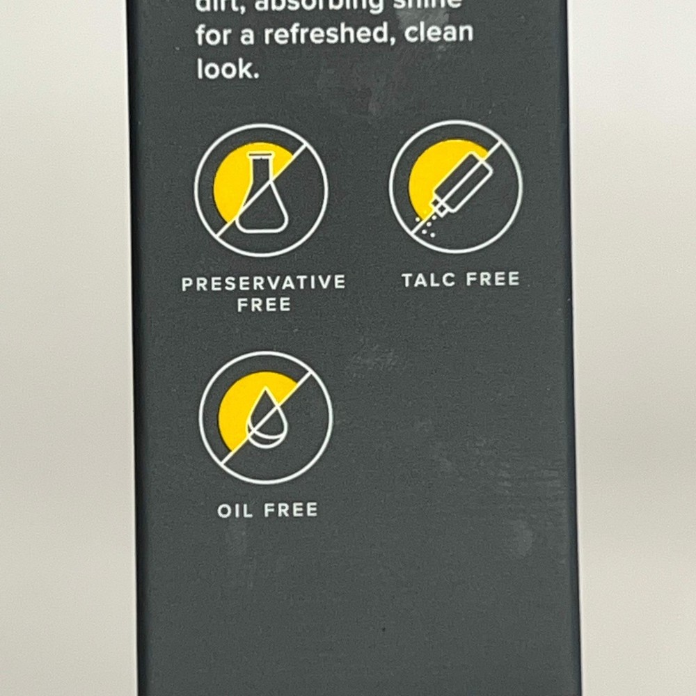 MANTL No-Shine Instant Mattifying Sheets 3 Refill Rolls 196.8" X 2.8" Black