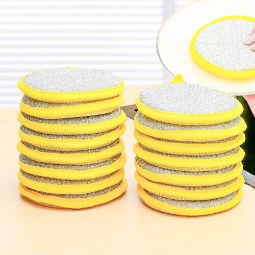 Dishwashing Sponge Double Side Magic Sponge Reusable Household Cleaning 1pcs