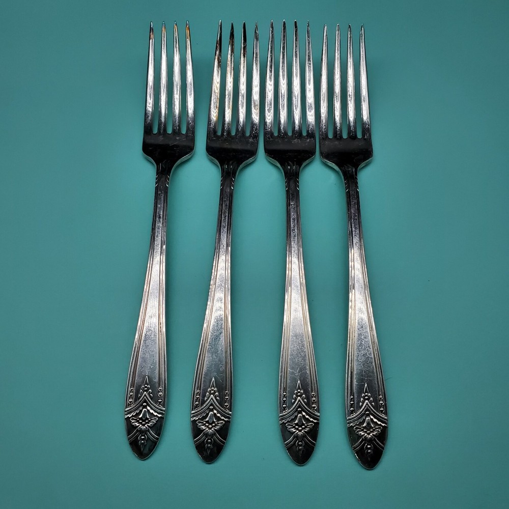 Oneida La Ronnie Dinner Forks Set of 4
