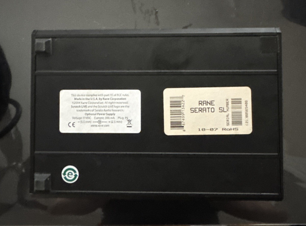 Rane Serato Scratch DJ Live SL1 Audio Interface For Serato Scratch Live Working