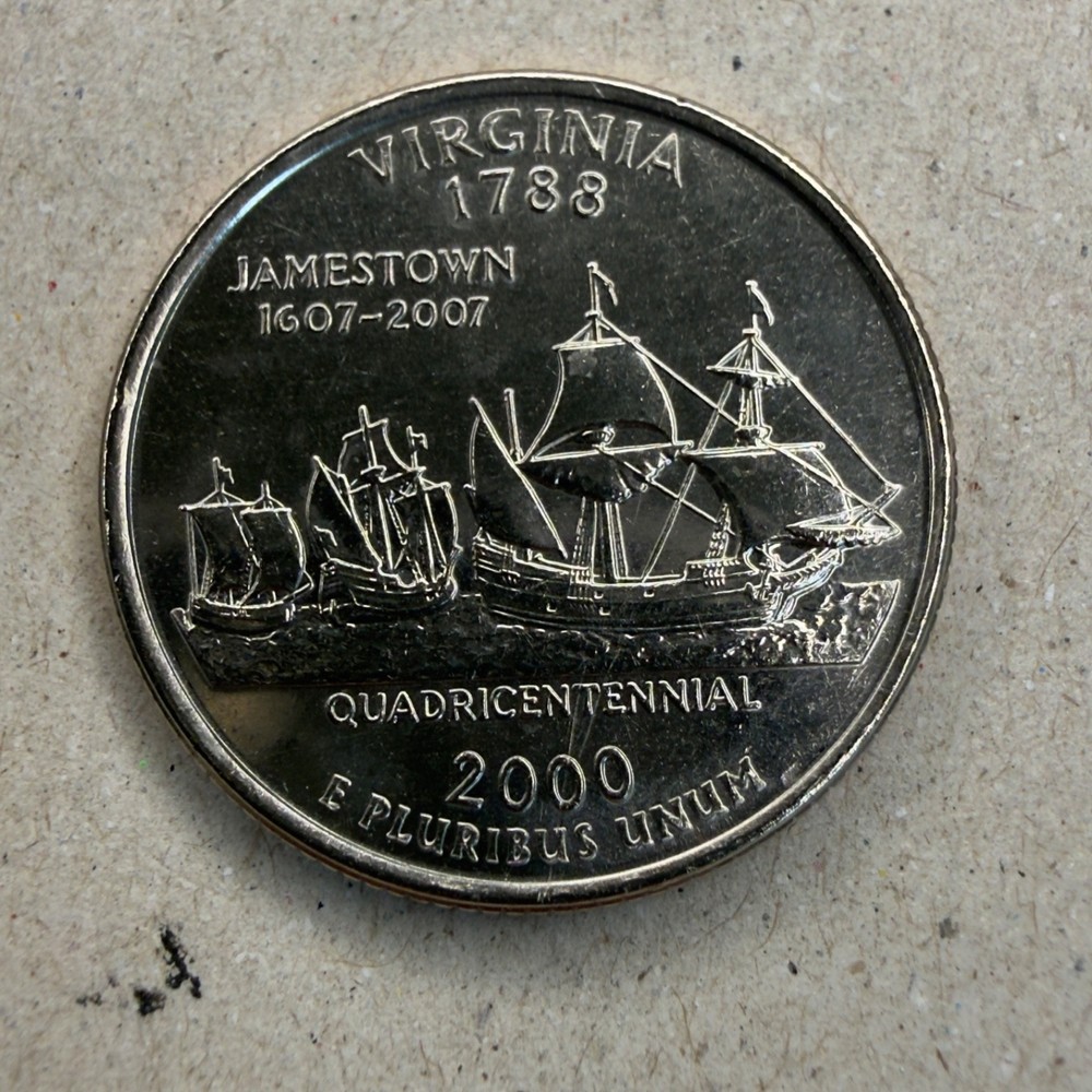 2000-P/D - Virginia - State 25C 2-Coin Set