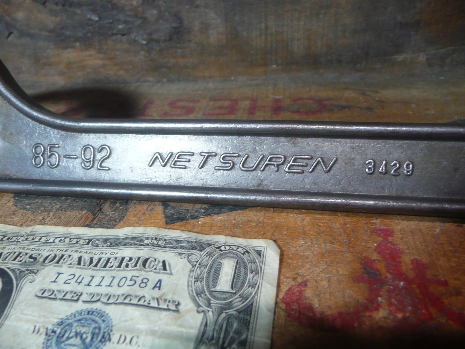 85-92 NETSUREN 3429 Spanner wrench