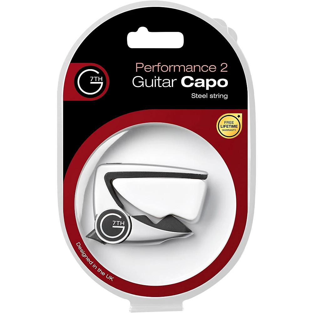 G7th Heritage Series 6-String Wide String Spacing Capo Chrome