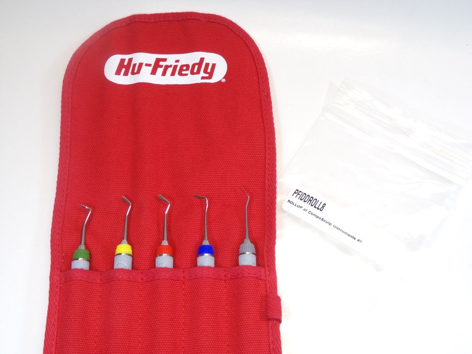 Rollup CompoSculp Intruments Handle #08 Set 5 Instruments PFIDDROLL8 HU FRIEDY