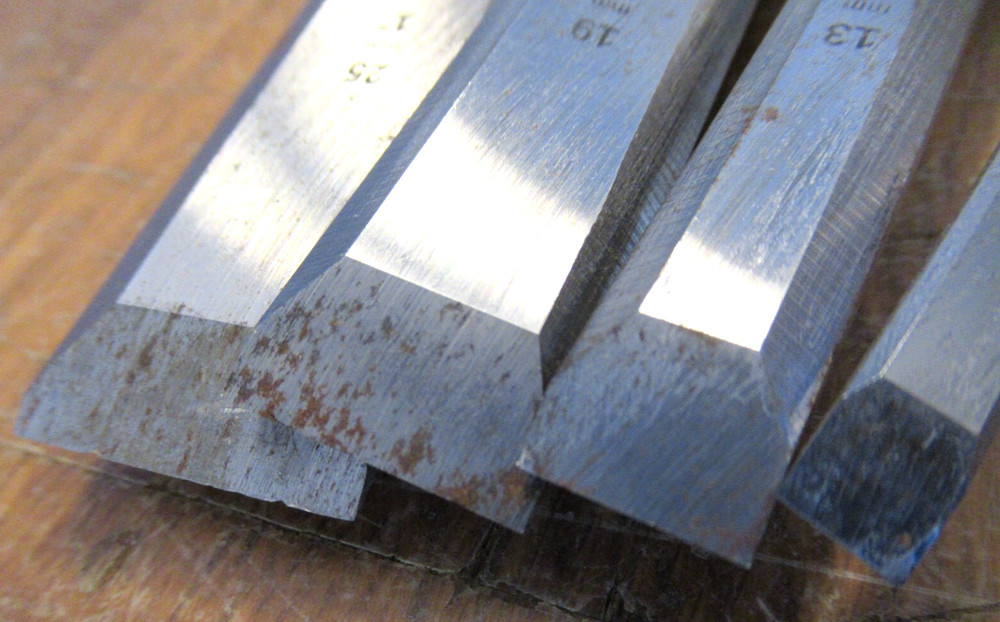 IRWIN Marples 4Pc Bevel Edge Woodworking Chisel Set 1/4" - 1"