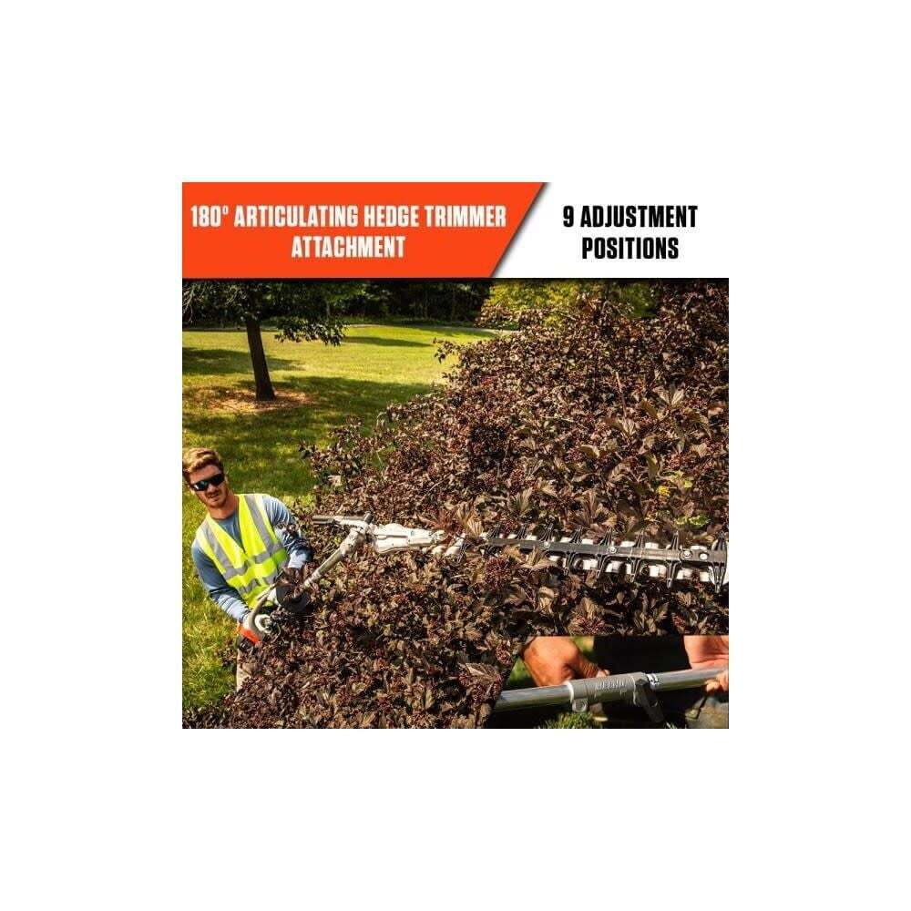 Echo Pas Hedge Trimmer Attachment 21In Double Sided Articulating