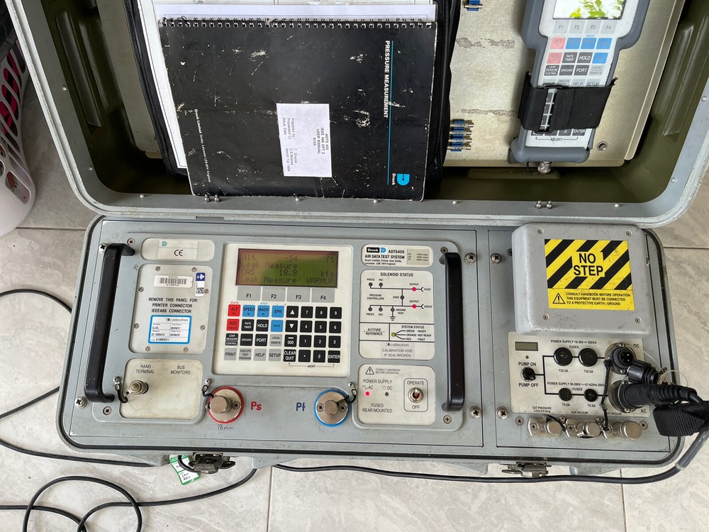 Druck ADTS405 Air Data Static Pitot Airspeed Altimeter Test System With Remote